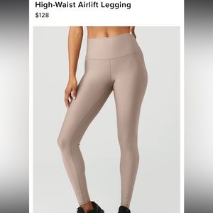 Alo High-waist Airlift Legging, size XS